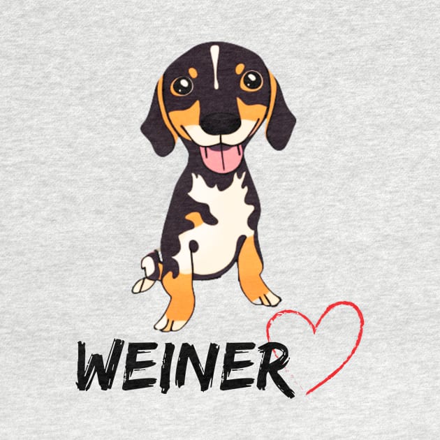 Weiner Love by Simple Tee Mix